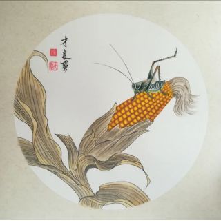 入选作品展示（二）┃昽森桃源丰收节书画大赛
